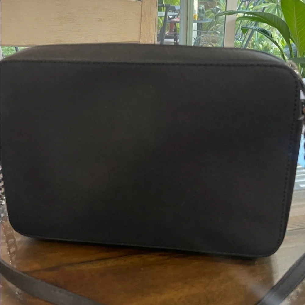 Michael Kors Large Crossbody Leather Black MK